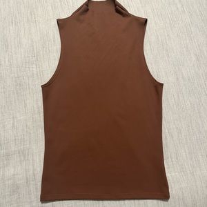 Joah brown high neck second skin